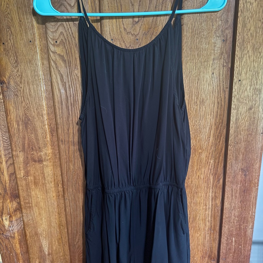 Old Navy Black Spaghetti Strap romper